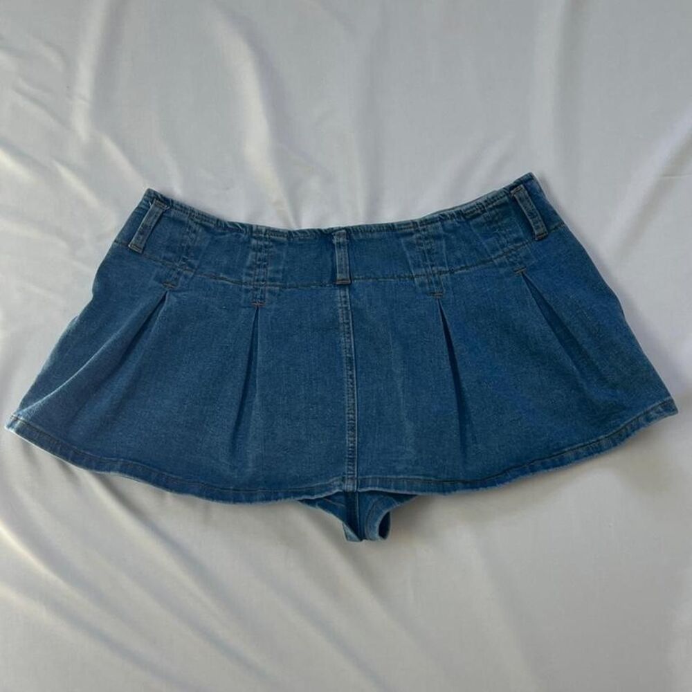 Shein Women's Blue and Navy Skirt - Picture 2 of 5